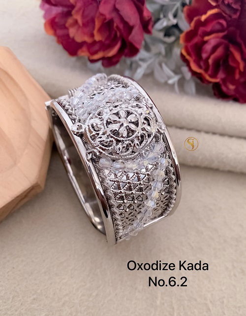 Designer Oxidised Navratri Special Kada Wholesale Price In Surat
